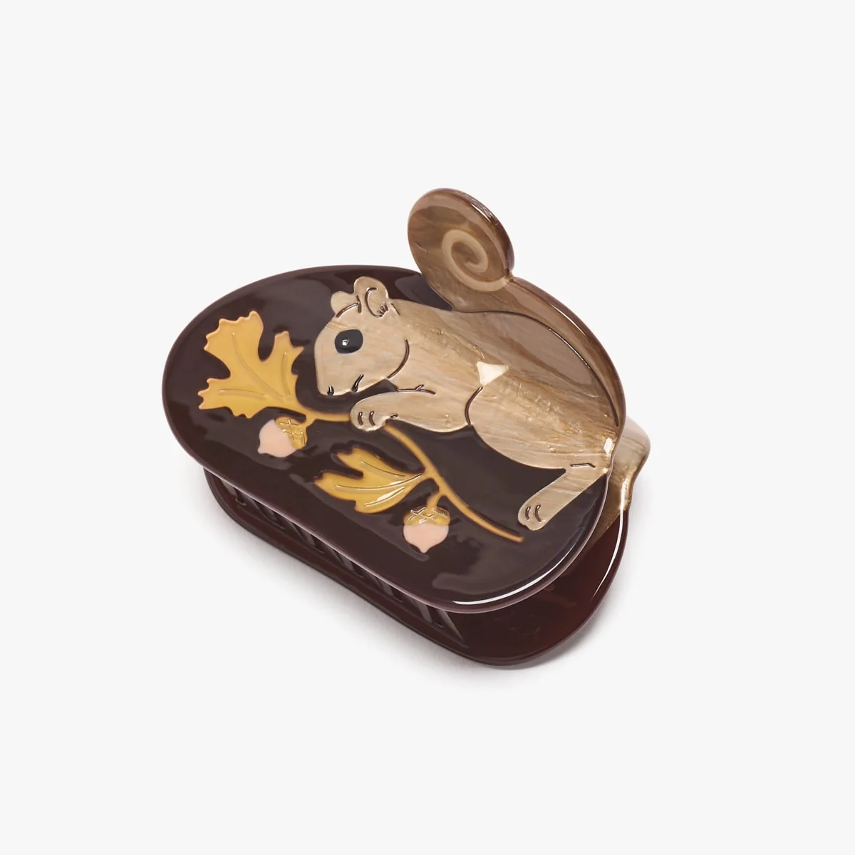 Oak Squirrel Claw Clip - Image 2