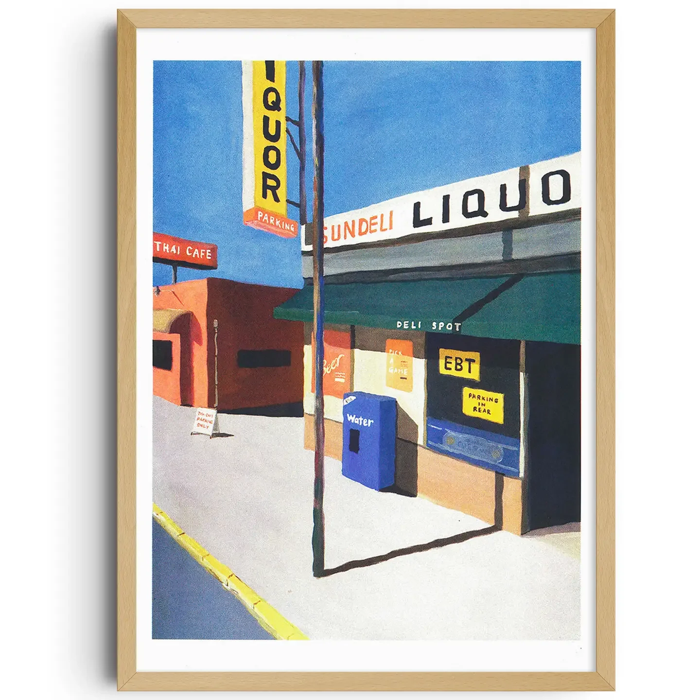 'Pacific Coast Highway' Risograph Print - Image 2