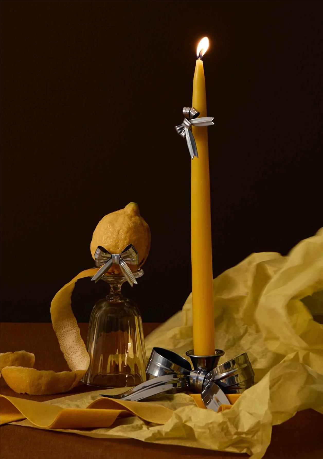 Bow Candle Holders - two colours - Image 3