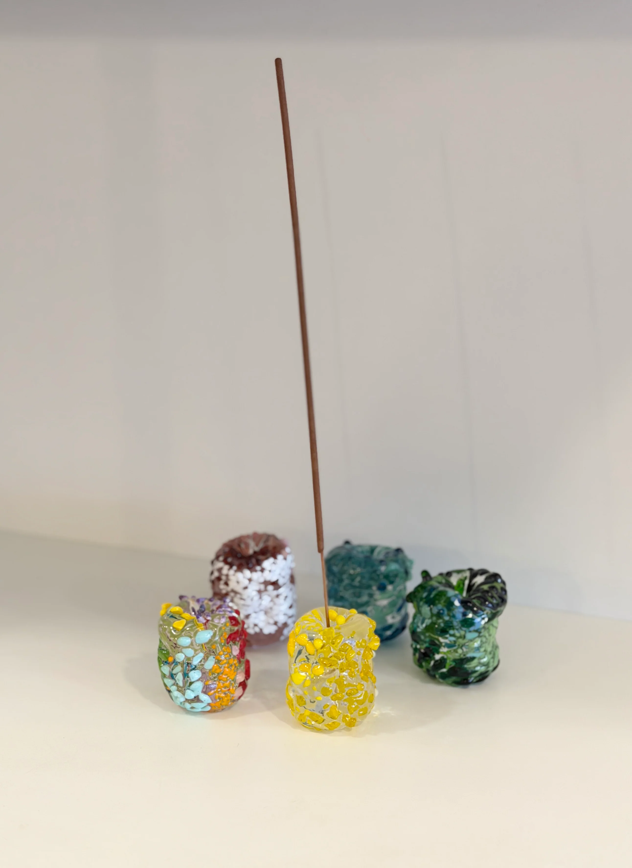 Pebble Incense holder - various colours - Image 4