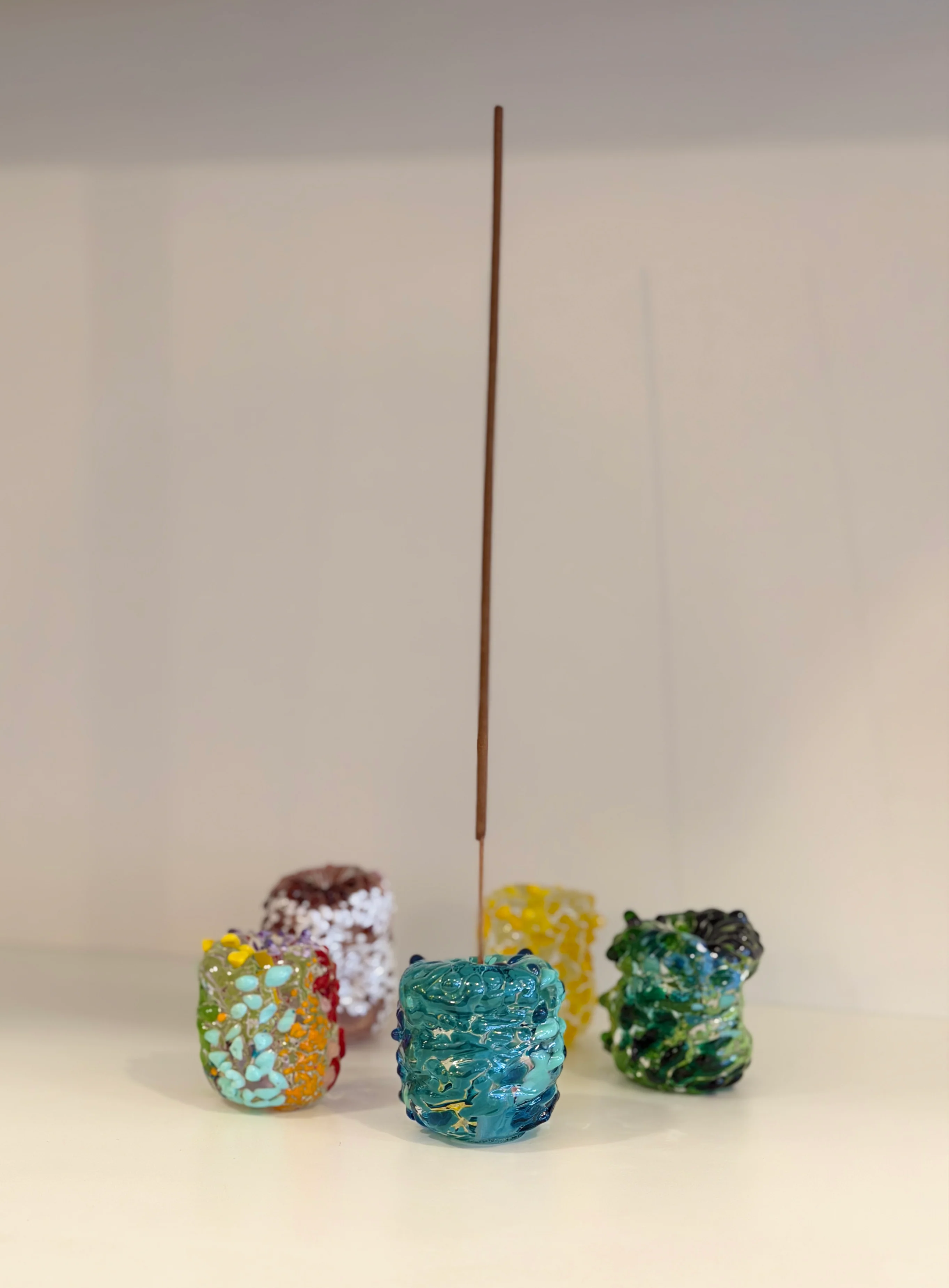 Pebble Incense holder - various colours - Image 5