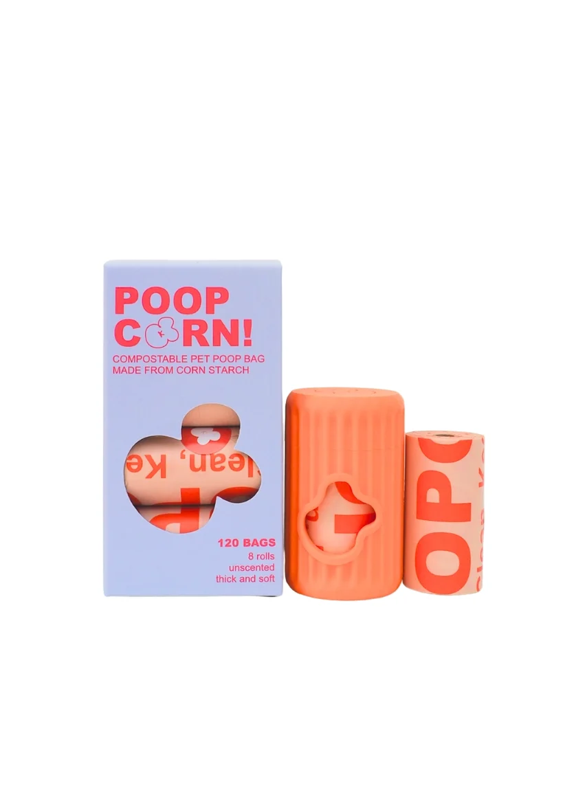 PoopCorn Dog Poop Bags & Dispenser - Image 2
