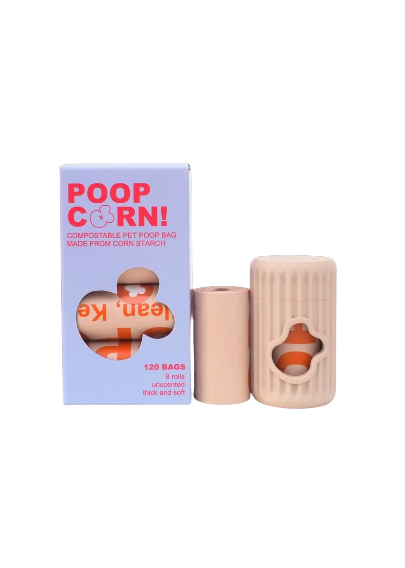 PoopCorn Dog Poop Bags & Dispenser - Image 3
