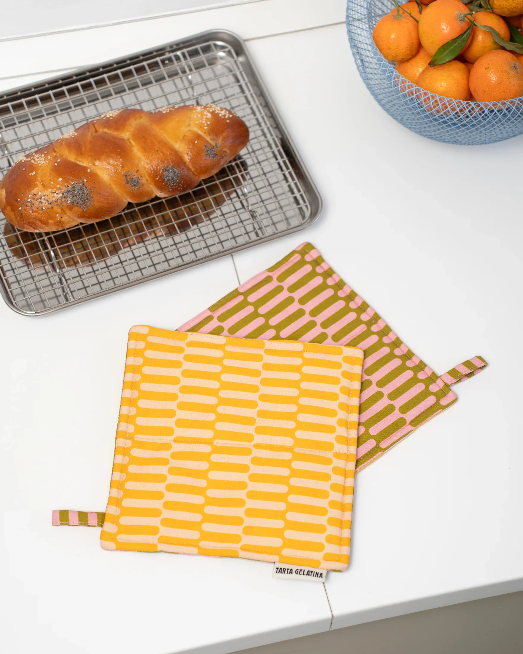 Patterned Pot Holder - various colours - Image 4
