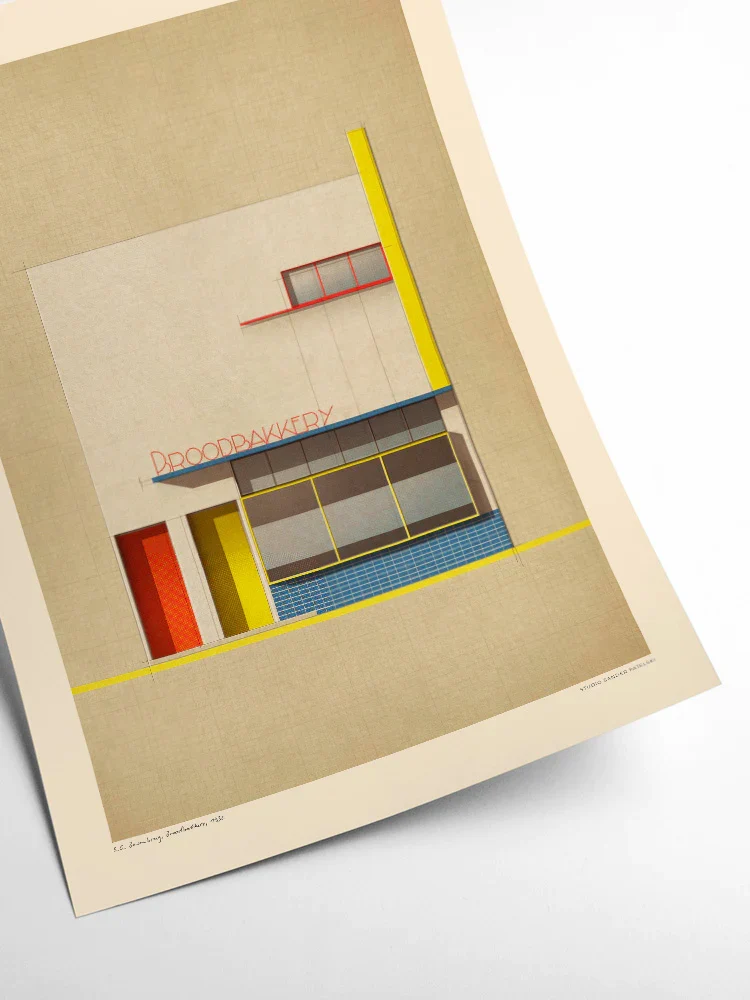 'S.G. Barenbrug Broodbakkery' Print - Image 2