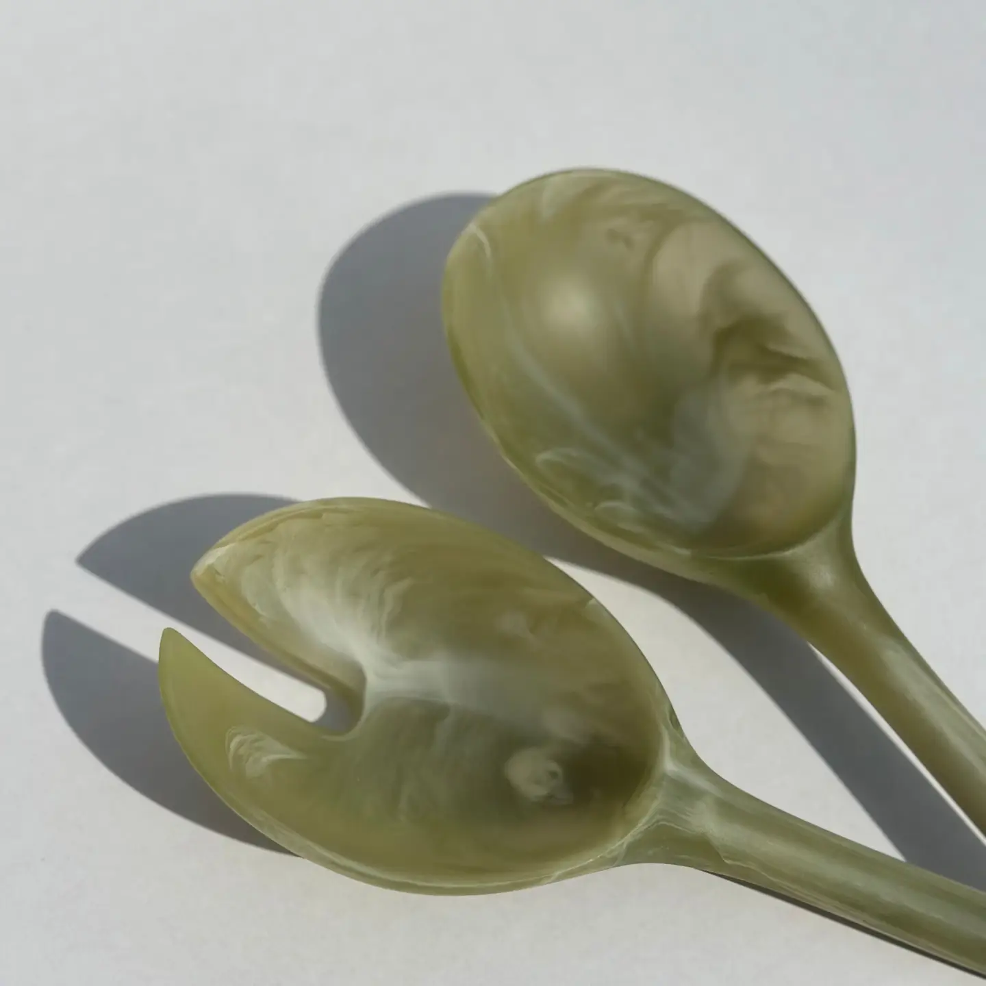 Salad Servers Green Set - Image 5