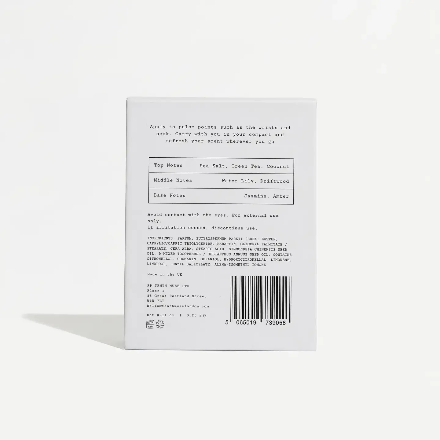 '0.7 Salted Skin' Solid Perfume Balm - Image 4