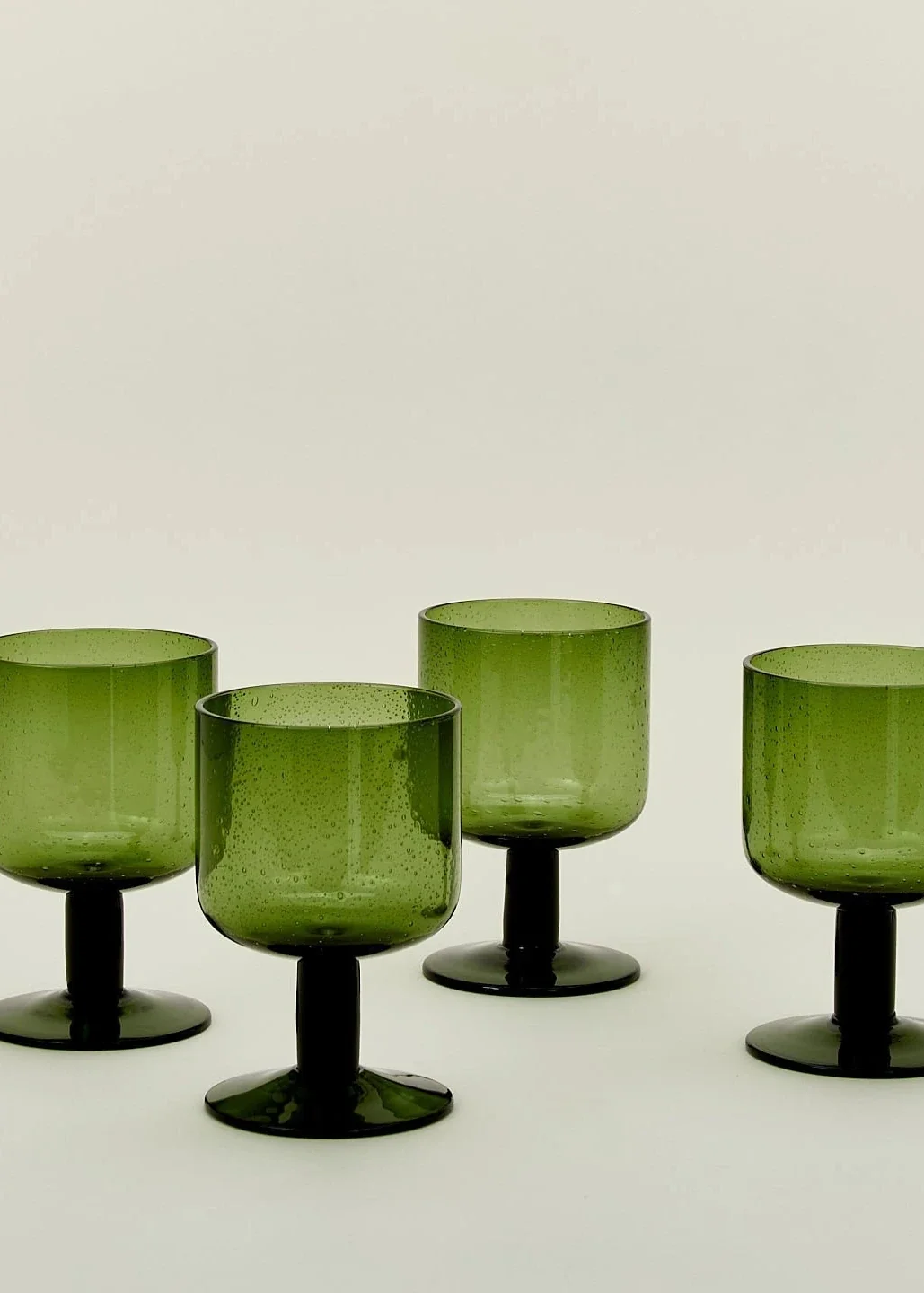 Seeded Wine Glasses - various colours - Image 5