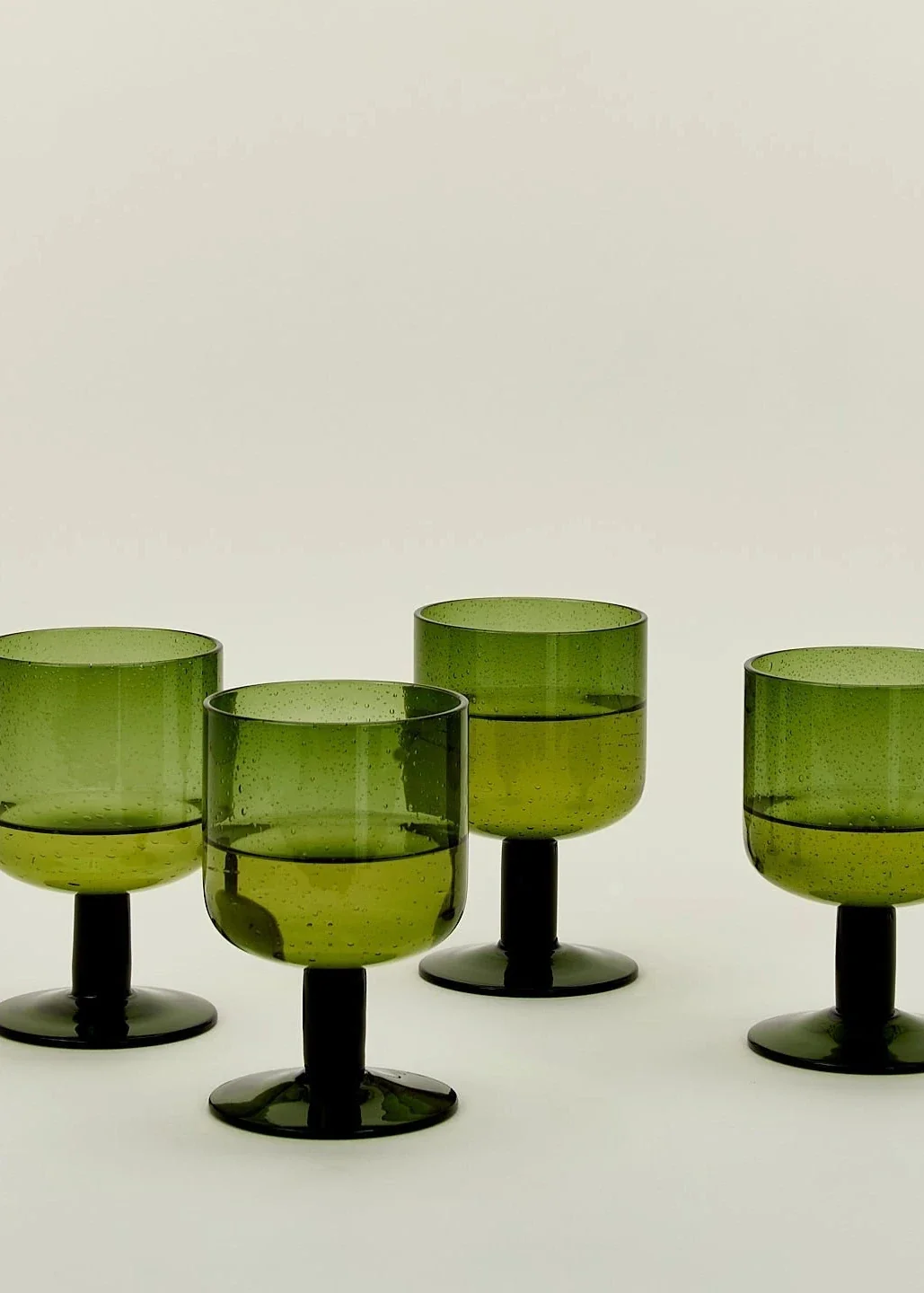 Seeded Wine Glasses - various colours - Image 6