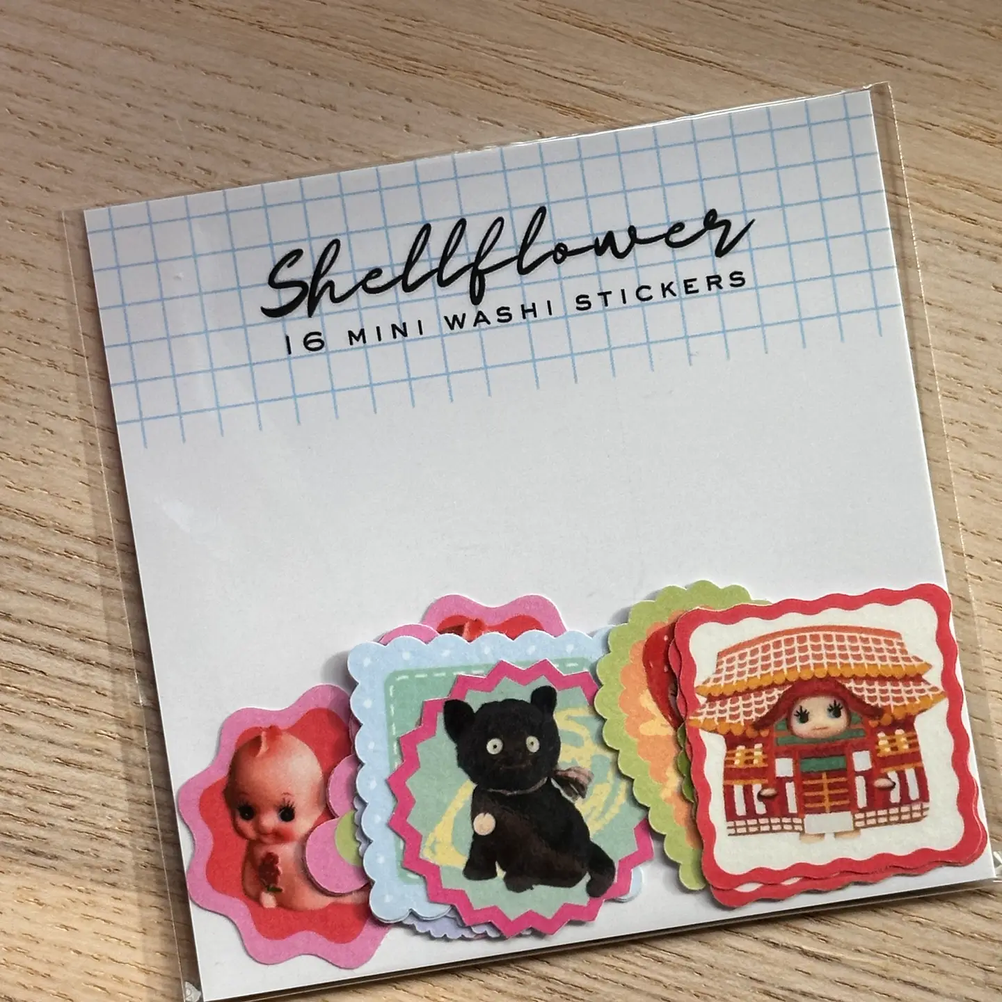 Shellflower Washi Flake Sticker Pack - various designs - Image 13
