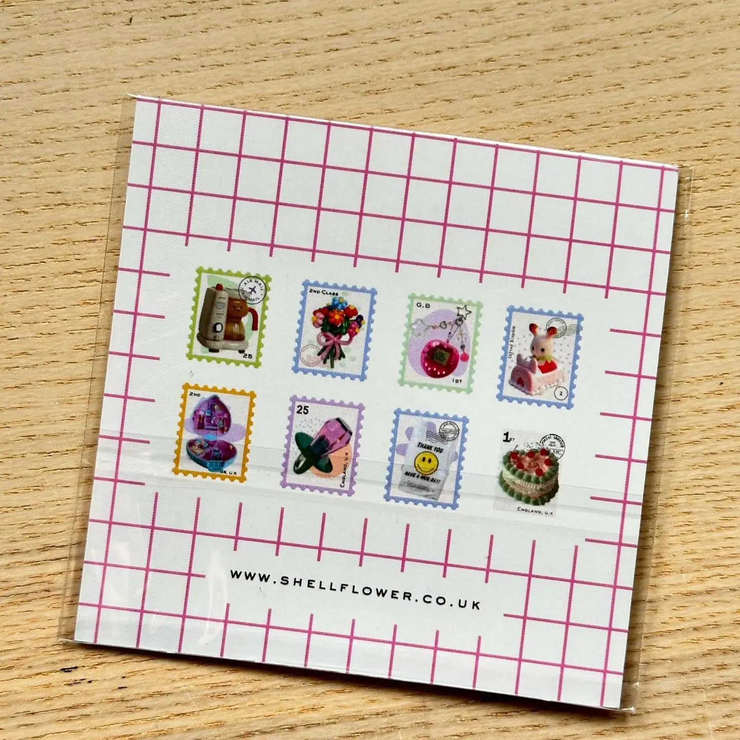 Shellflower Washi Flake Sticker Pack - various designs - Image 5