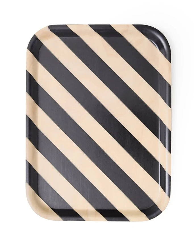 Small Birch Striped Wood Tray + other colours - Image 4