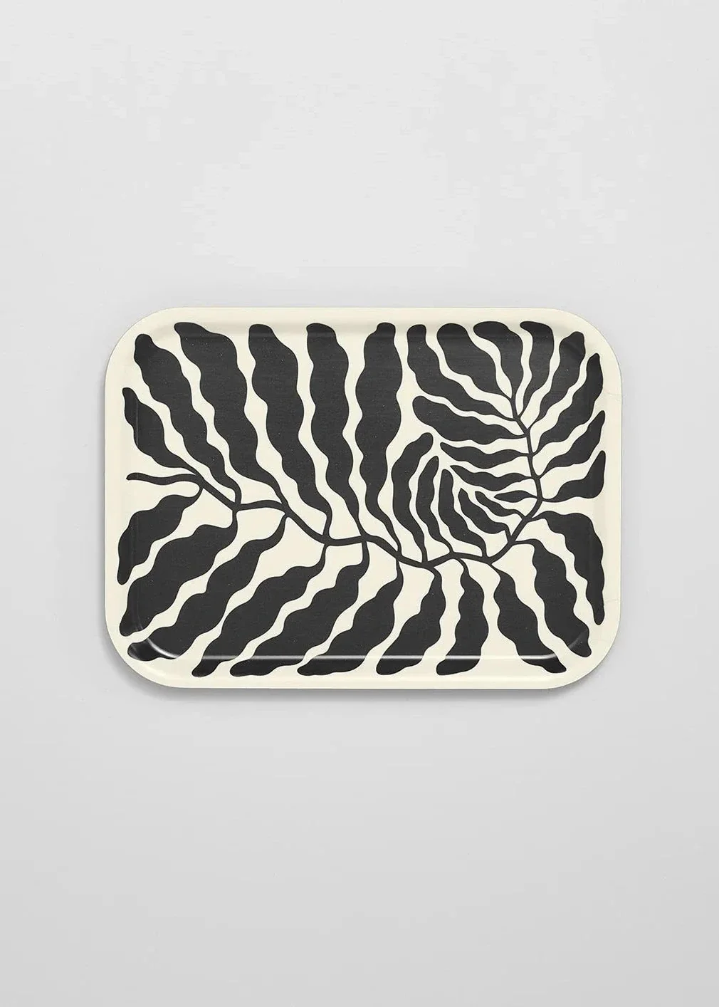 Small Leaves Rectangular Serving Tray - various colours - Image 3