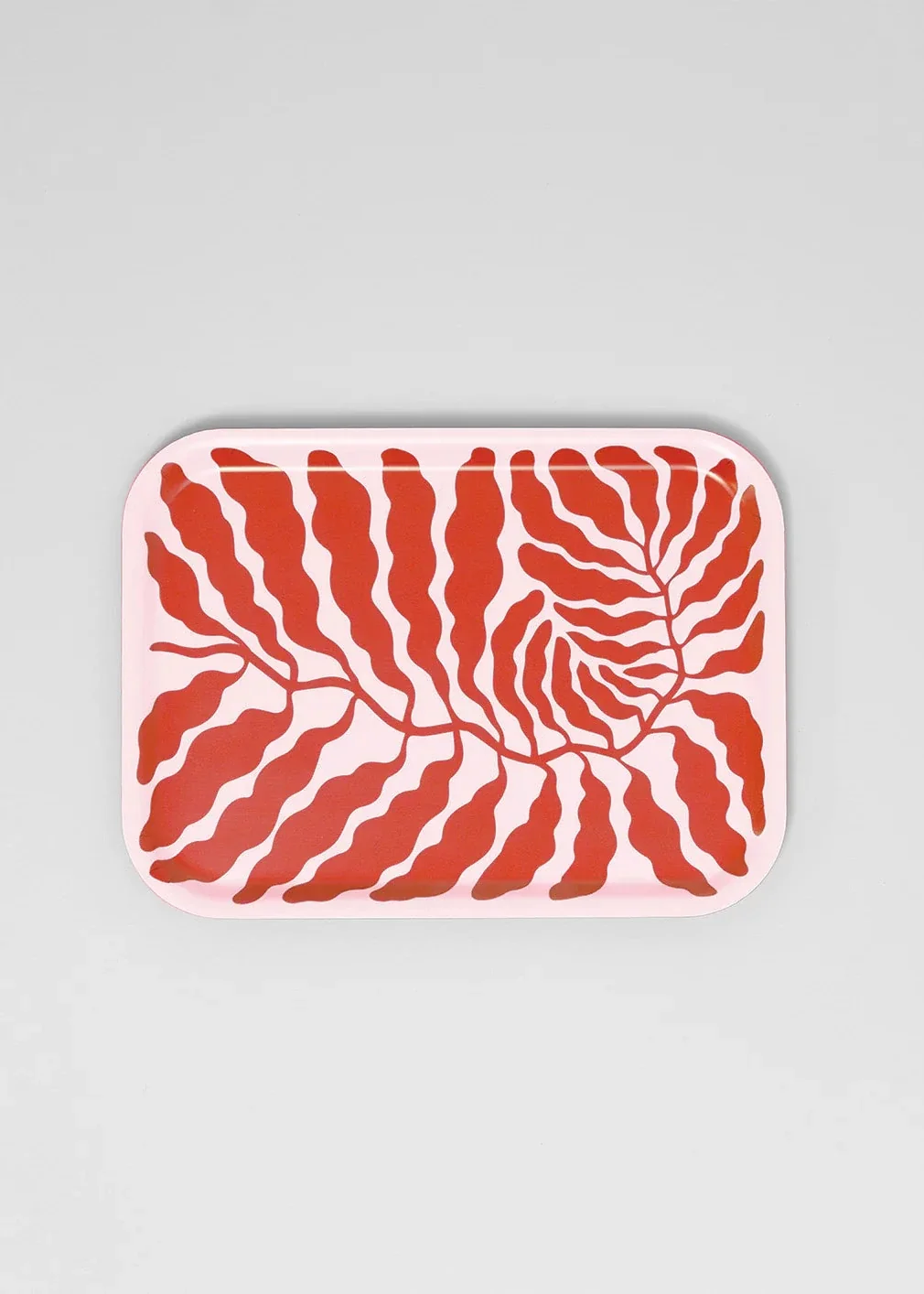 Small Leaves Rectangular Serving Tray - various colours - Image 5