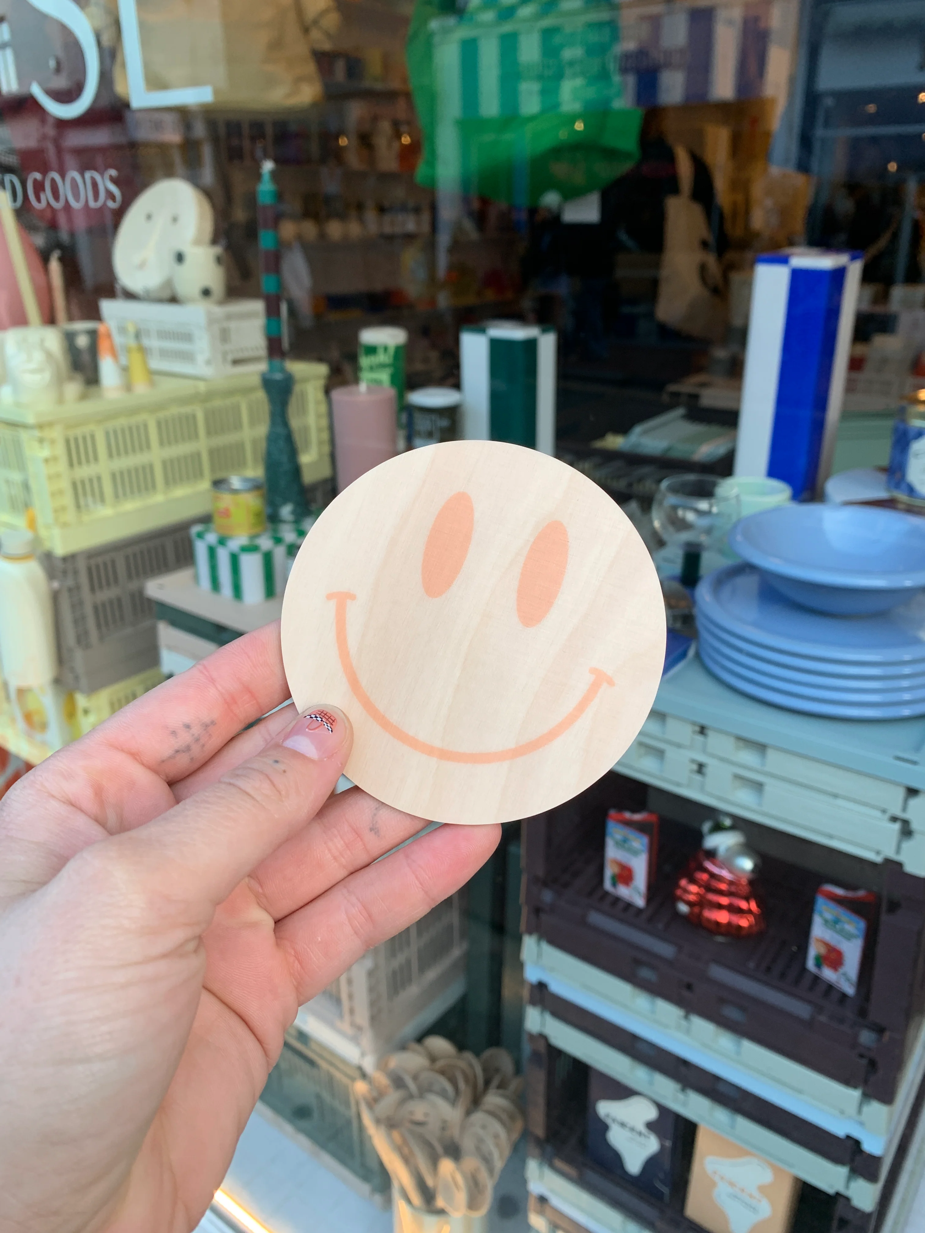 Smiling Face Coasters - various colours - Image 10