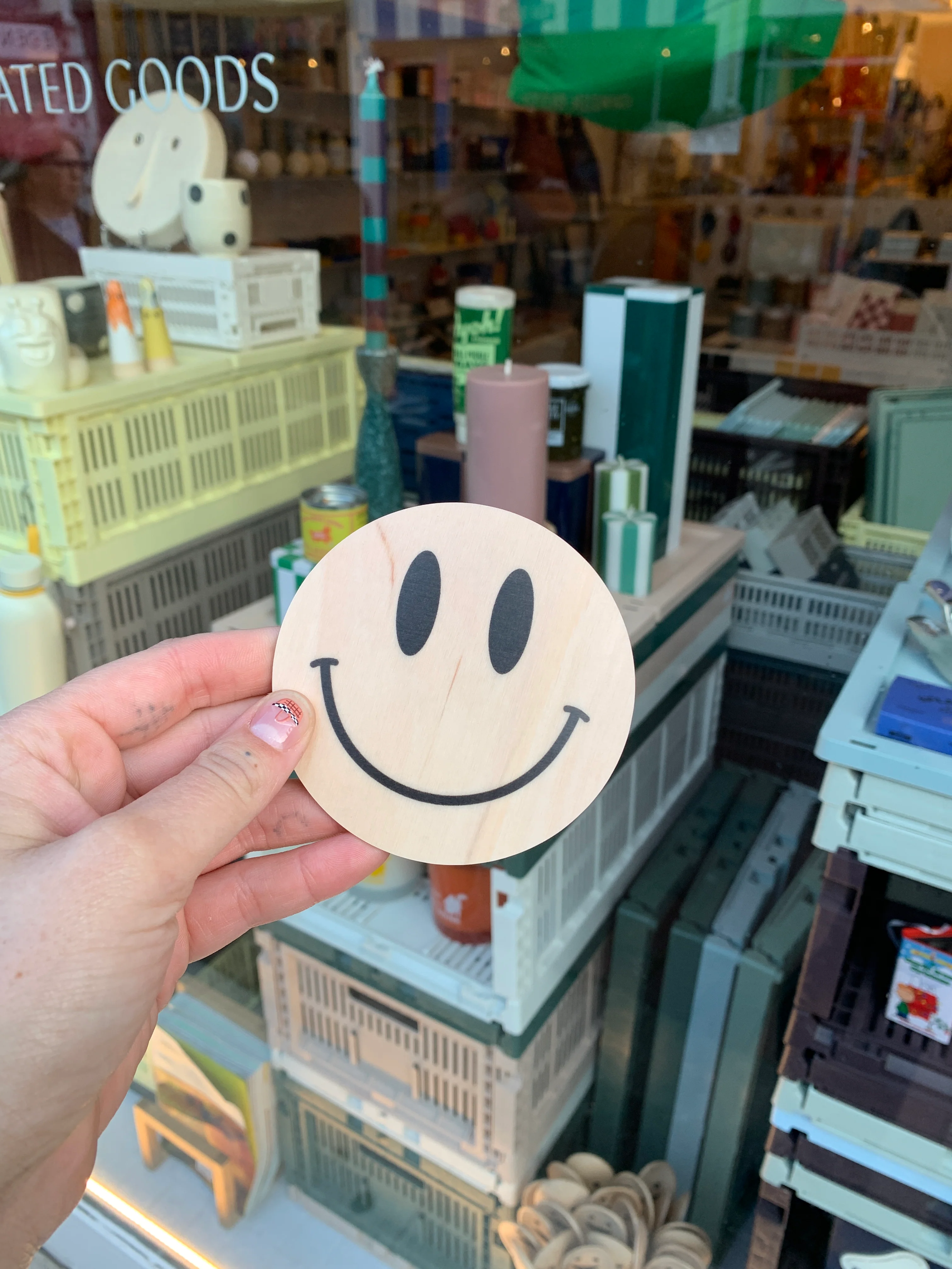 Smiling Face Coasters - various colours - Image 11