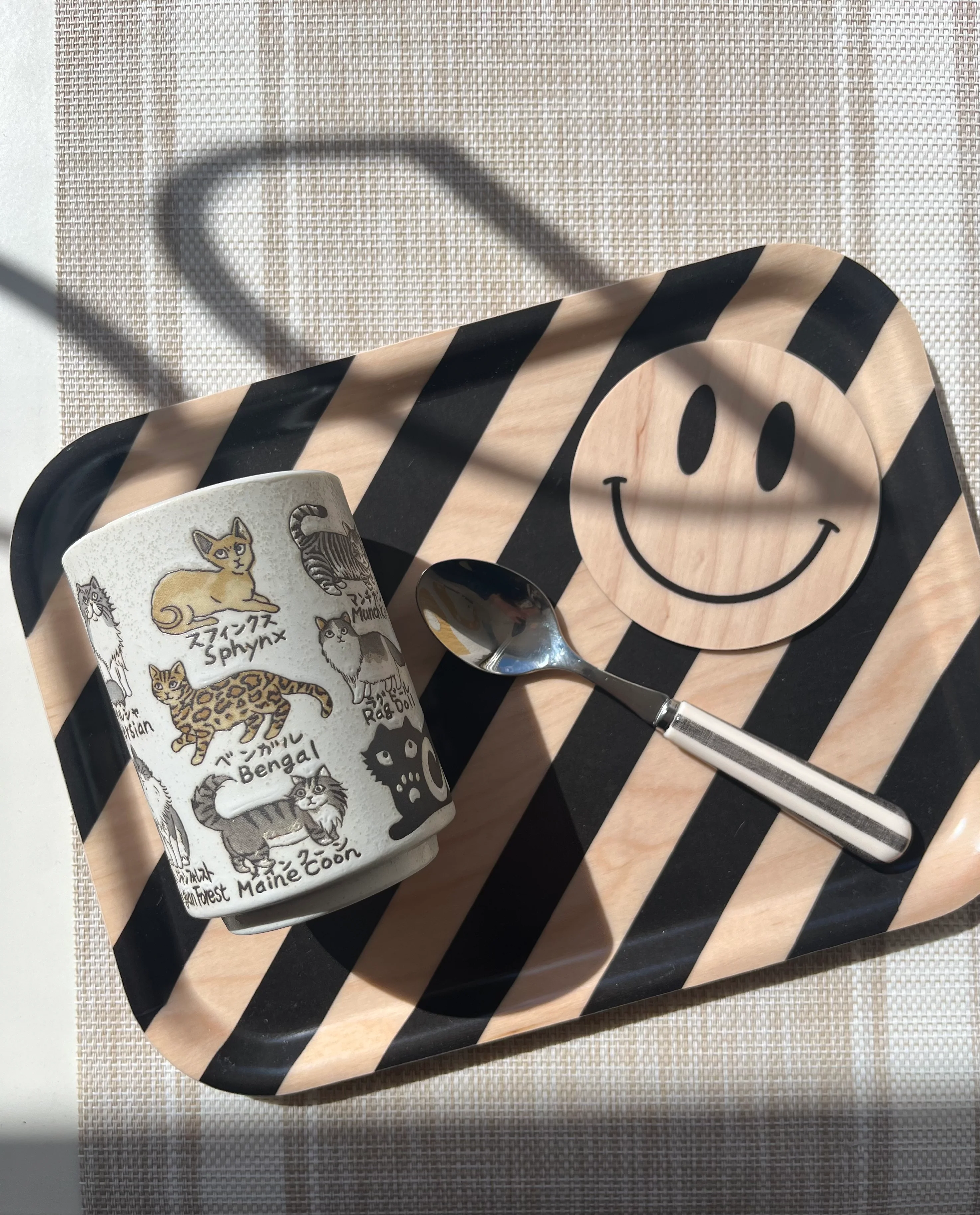 Smiling Face Coasters - various colours - Image 7