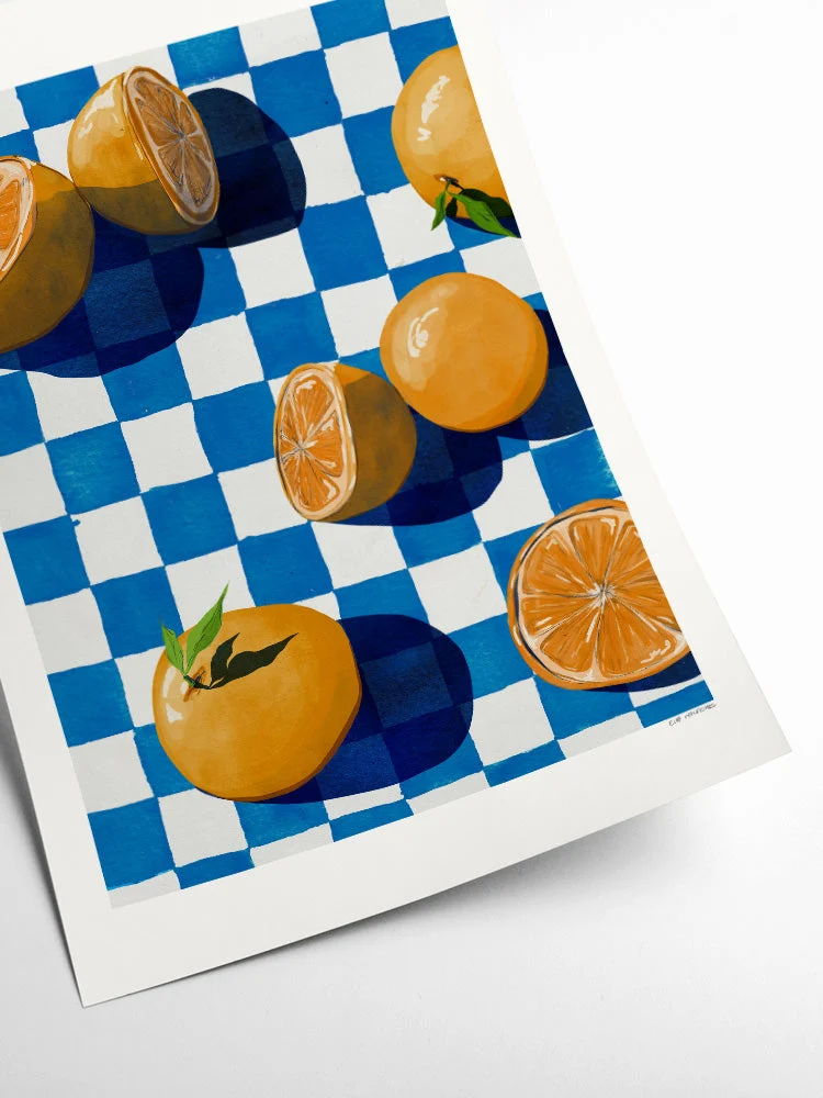 'Snacks from the Orange Tree' Art Print - Image 2
