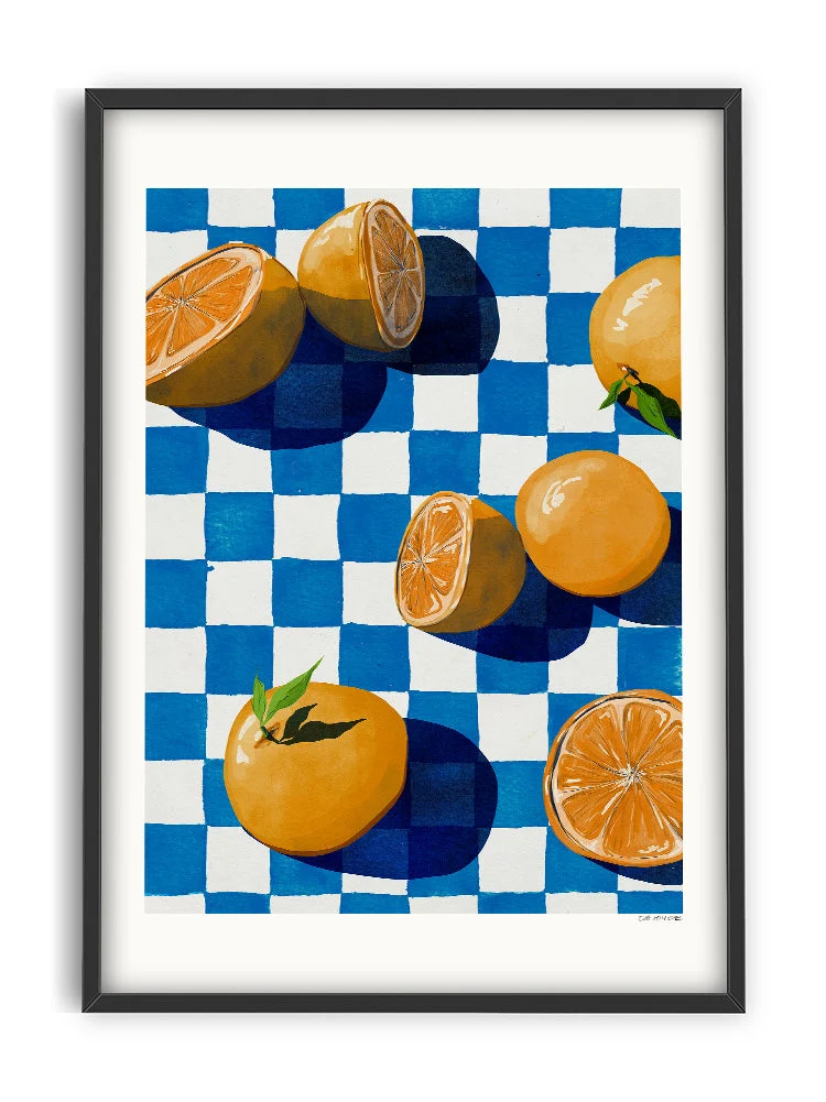 'Snacks from the Orange Tree' Art Print - Image 3