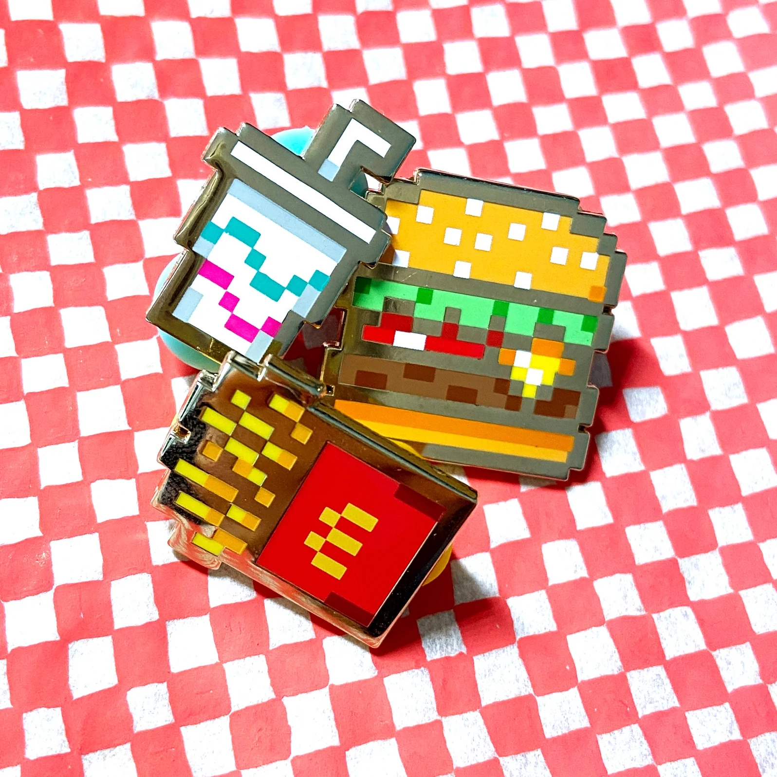 Snacks Please Enamel Pins - Image 3