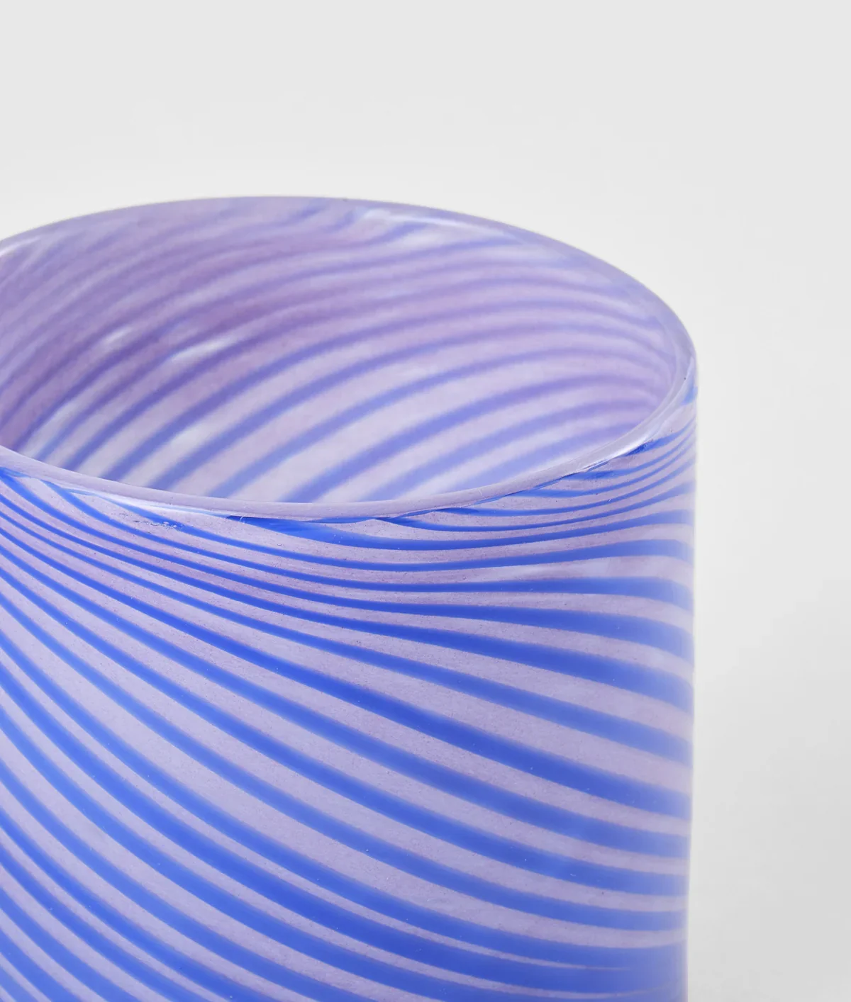 Spiral Glass Pots - various sizes and colours - Image 8