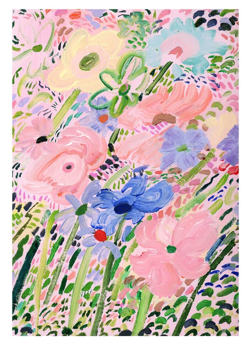 'Summer Meadow' Art Print