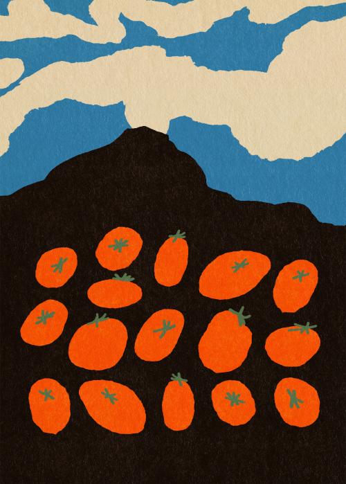 'Sweet Tomato from Mt Vesuvius' Art Print