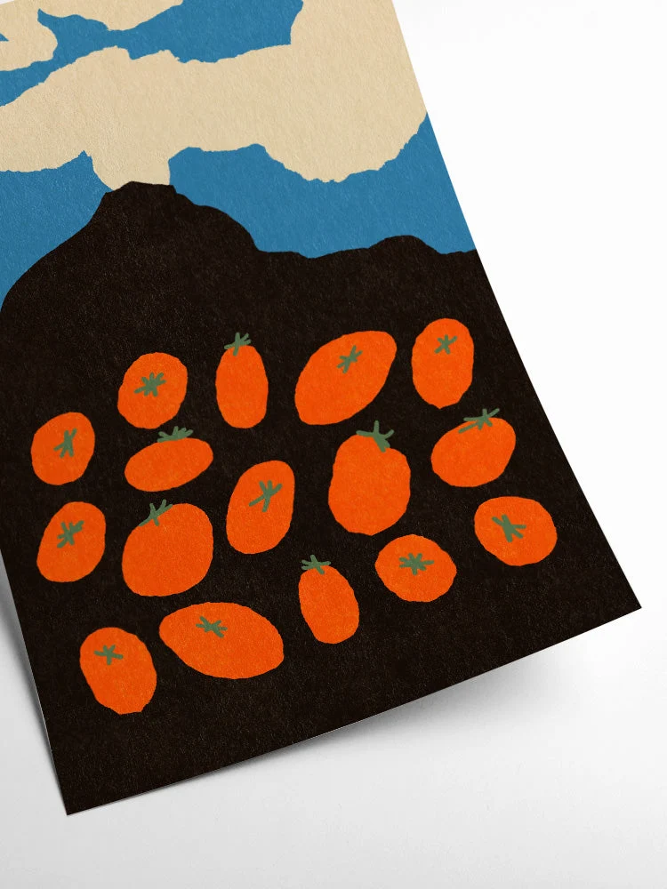 'Sweet Tomato from Mt Vesuvius' Art Print - Image 3