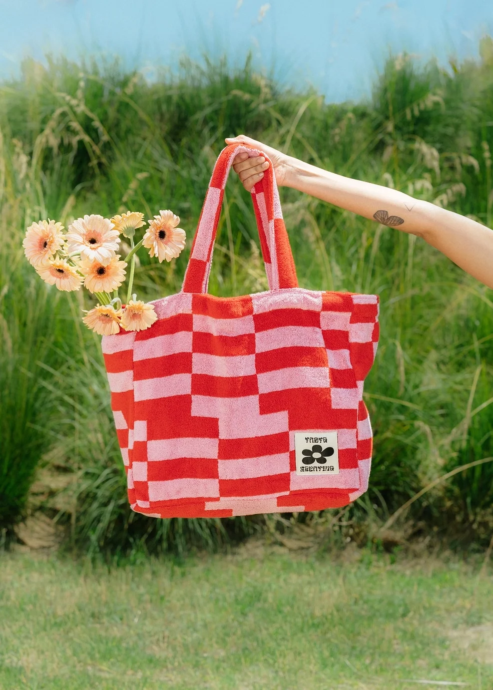 Tarta Gelatina Towelling Bags
