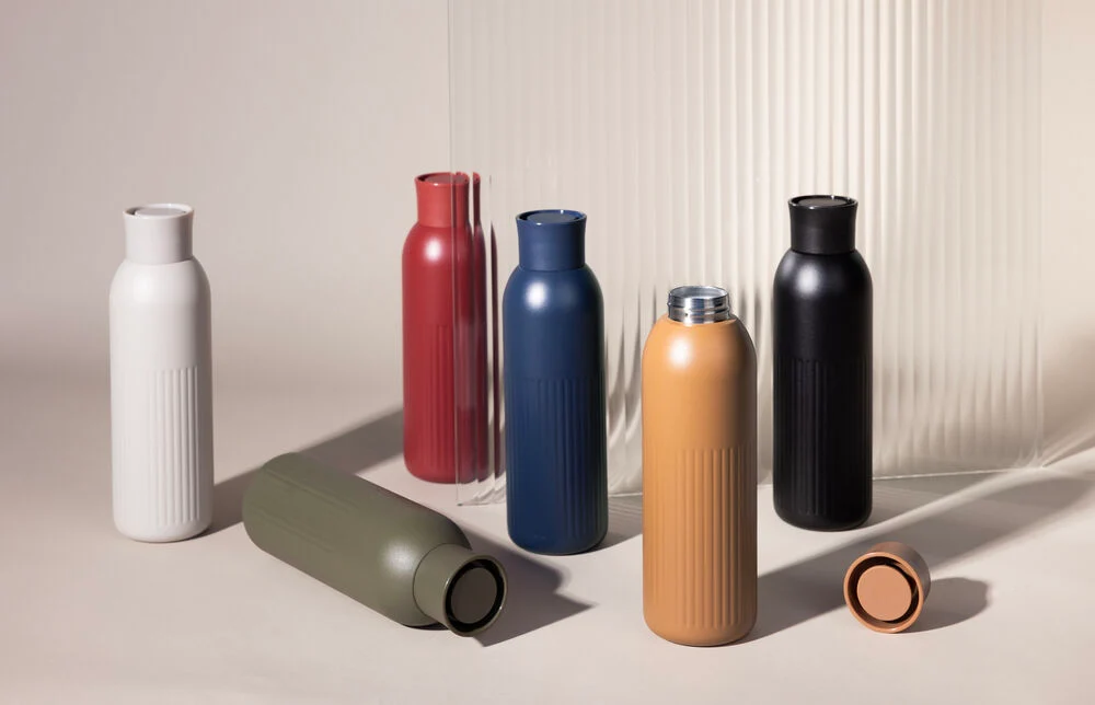 Tekla Push Lid Thermal Bottle - various colours - Image 12