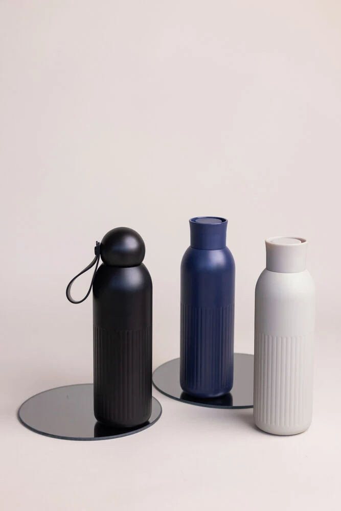 Tekla Push Lid Thermal Bottle - various colours - Image 6