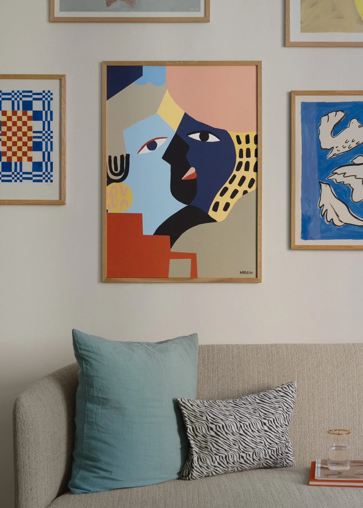'The Kiss' Art Print - Image 3
