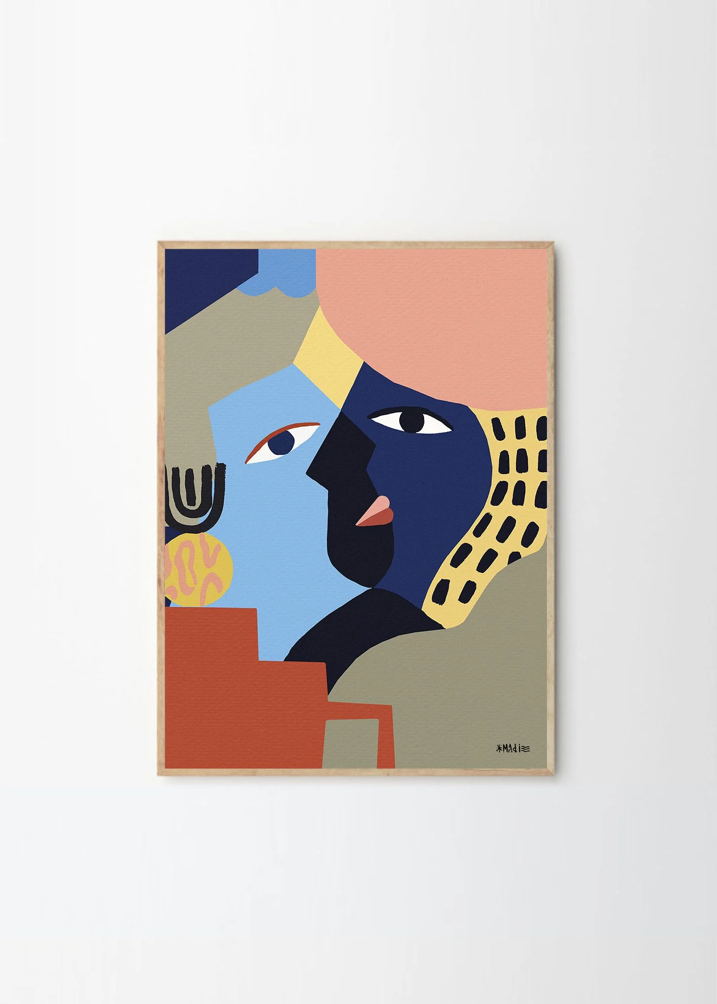 'The Kiss' Art Print - Image 4