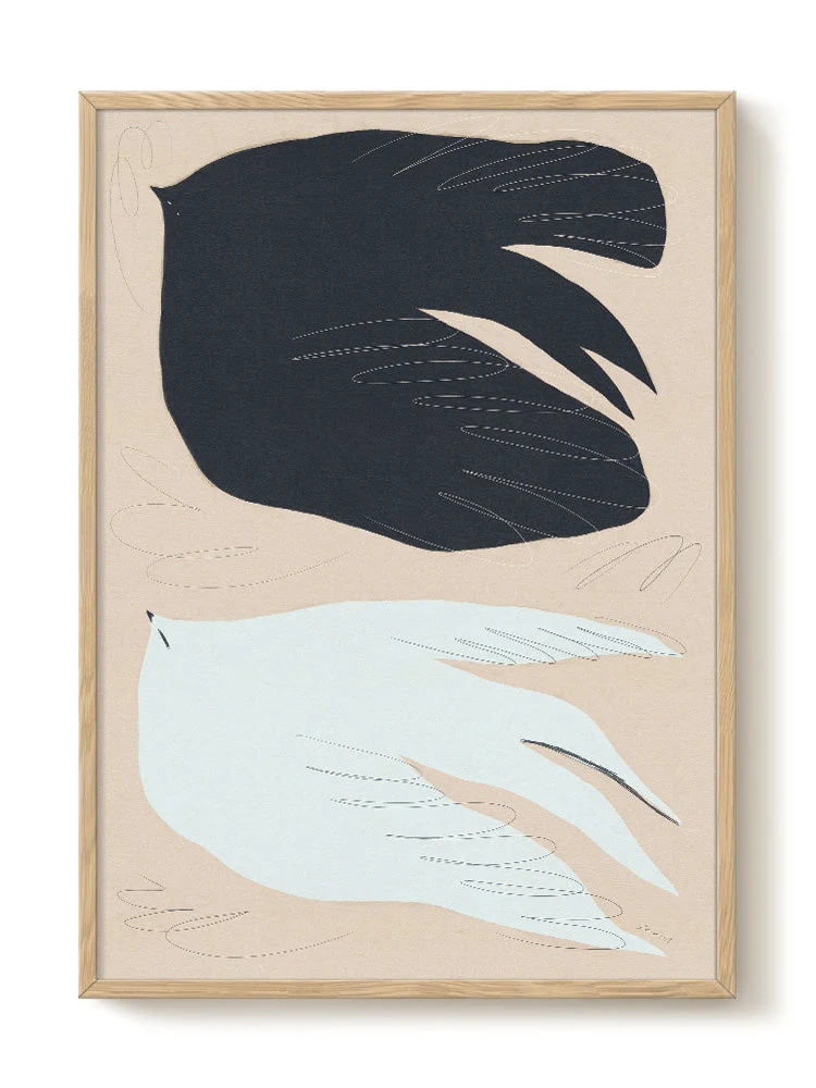'The Sky, The Ocean, The Reflection' Art Print