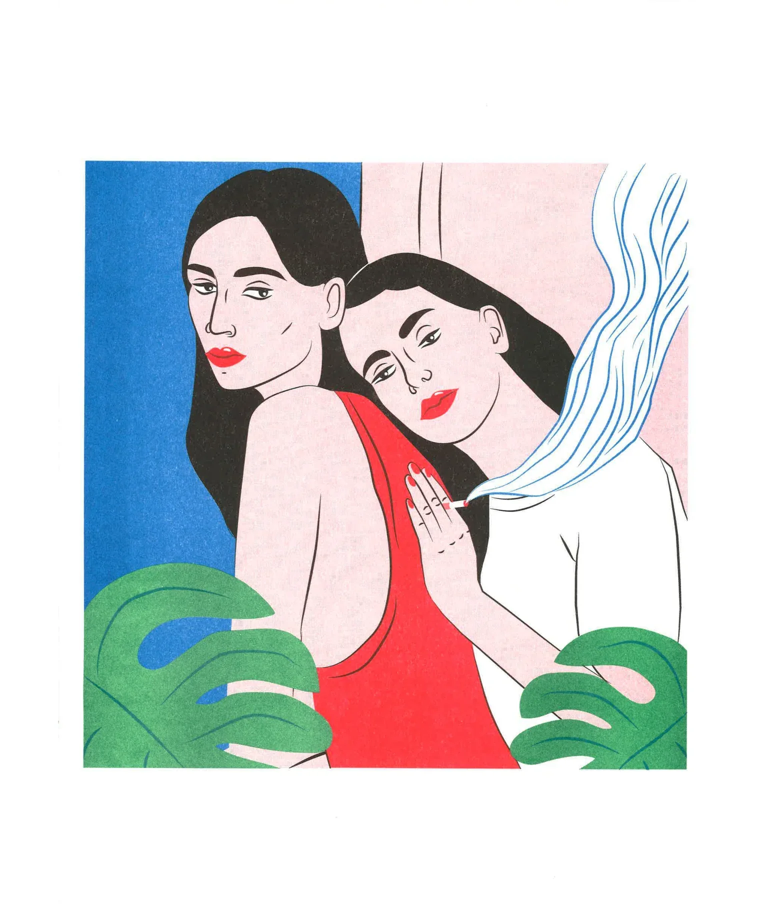 'Twin' Risograph Print - Image 2