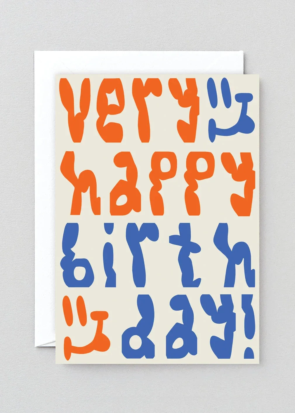 Very Happy Birthday Greetings Card