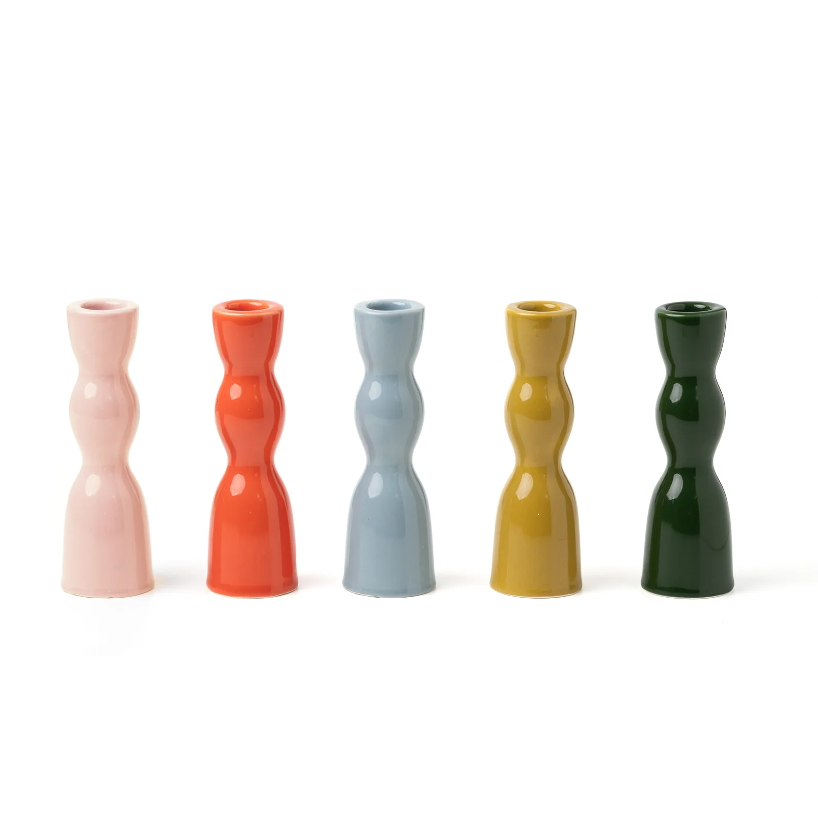 Wave Candle Holder - Low - Image 3