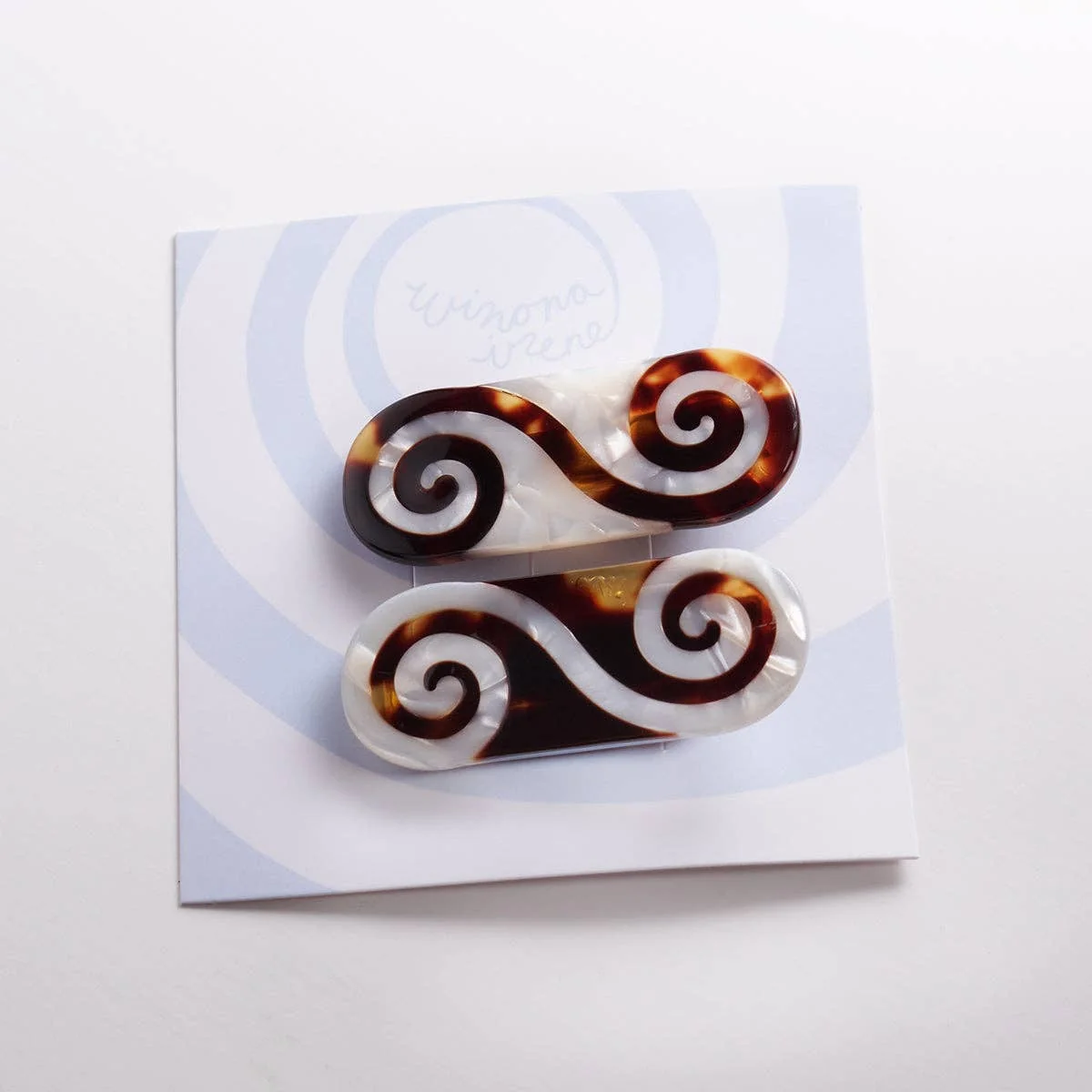 Winding Path Alligator Hair Clip Set of 2 - Image 4