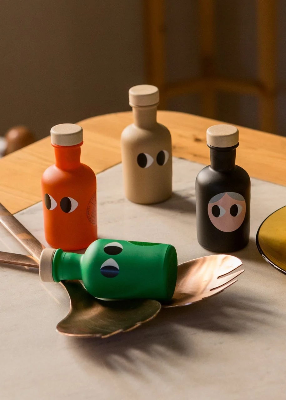 Yiayia & Friends Mini Bottle Olive Oils Gift Set - Image 3